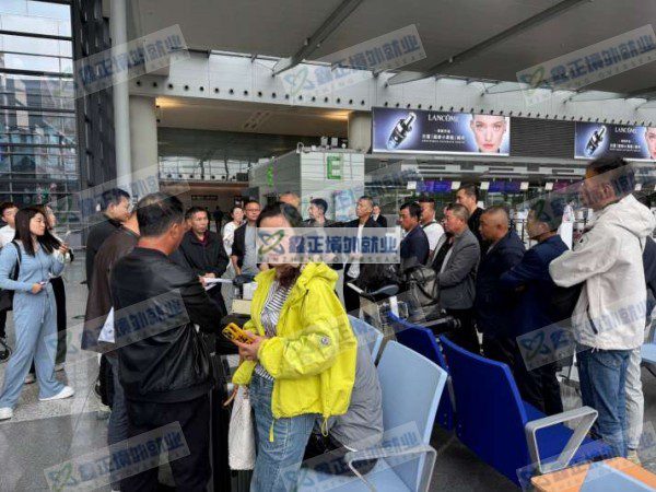 鑫正迪拜项目上海顺利出境