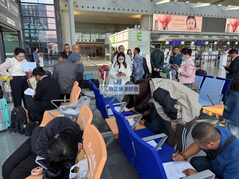 鑫正迪拜第二批上海顺利出发