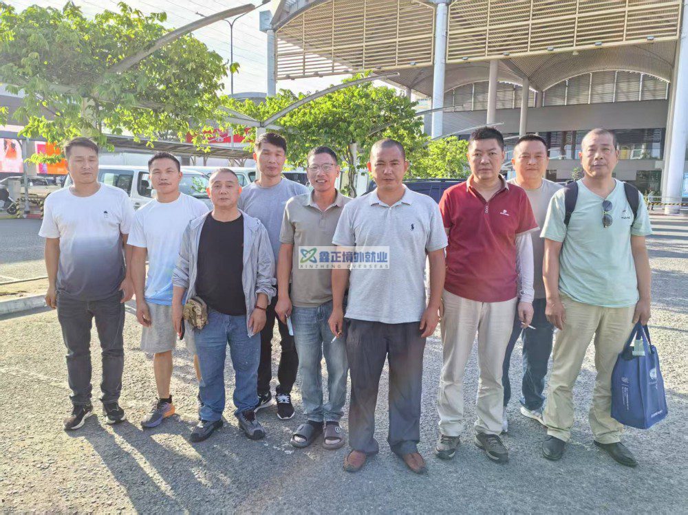 2025.6月鑫正柬埔寨项目人员出境留影