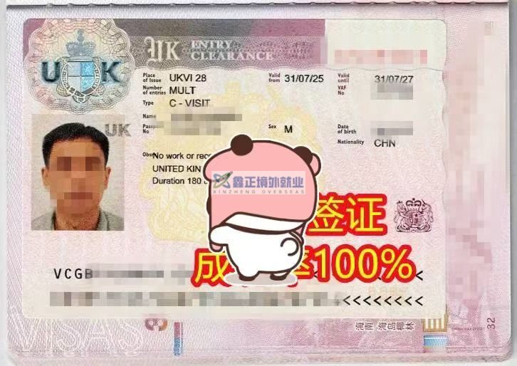 鑫正爱尔兰签证出几枚