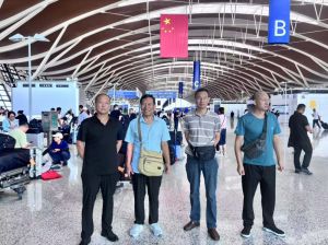 江苏鑫正中土以色列顺利出境