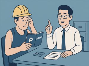 工友问答｜护照上没有纸质签证，会影响退税吗？