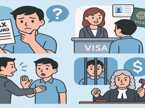 工友问答｜退税单已经打出来但未领取，会影响签证吗？