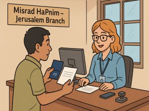 工友问答：回国探亲，往返签证能在耶路撒冷办理吗？