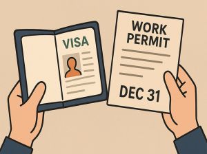 工友问答：大签时间和和人力公司许可时间不一样有影响吗？