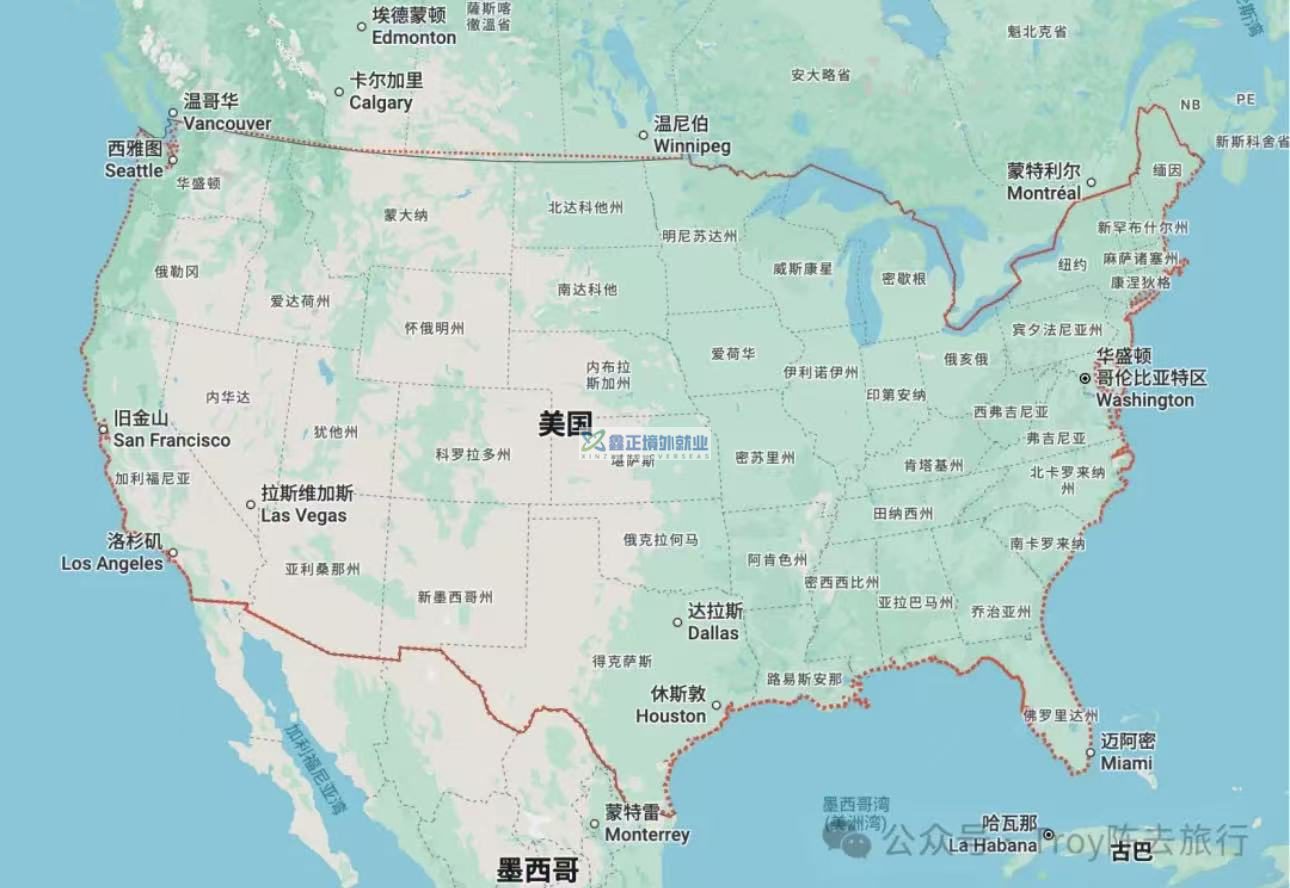 美国出入境印章和签证政策（图集）